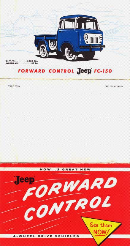 1957 Jeep FC Brochure Page 1